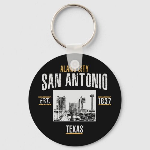 San Antonio Keychain