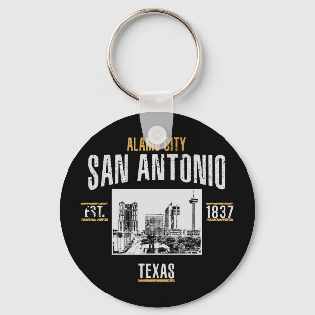 San Antonio Keychain (Front)