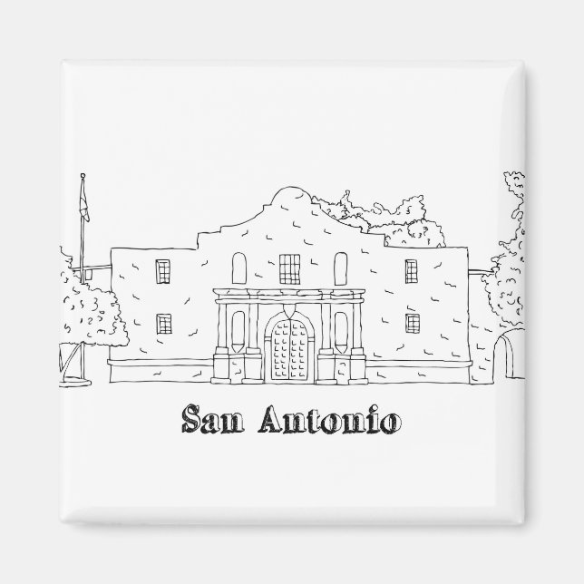 San Antonio Magnet (Front)
