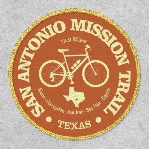 San Antonio Mission Trail cycling  Patch