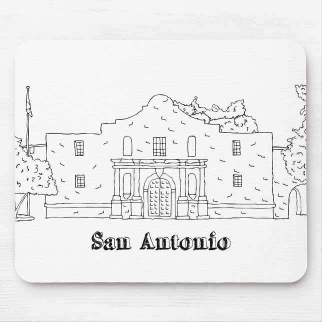 San Antonio Mouse Pad (Front)
