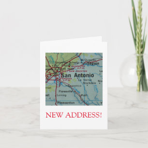 San Antonio  New Address announcement