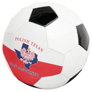 San Antonio Polish Texan Soccer Ball