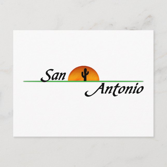 San Antonio Postcard (Front)