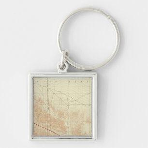 San Antonio quadrangle showing San Andreas Rift Keychain
