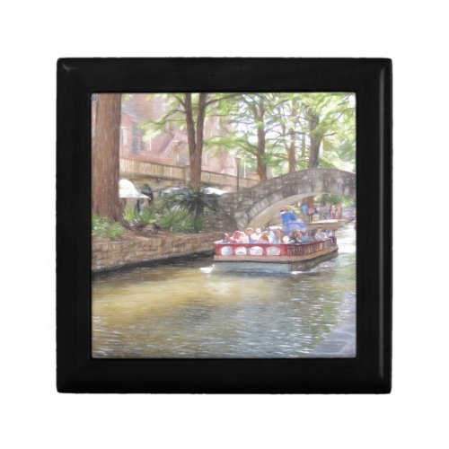 San Antonio River Walk Jewelry Box