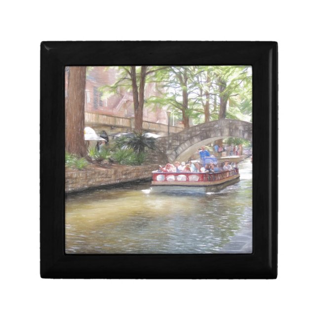 San Antonio River Walk Jewelry Box (Front)