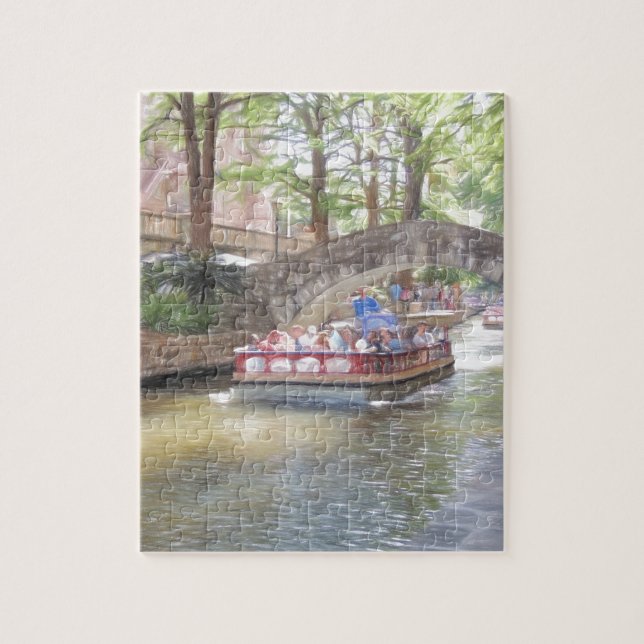 San Antonio River Walk Jigsaw Puzzle (Vertical)