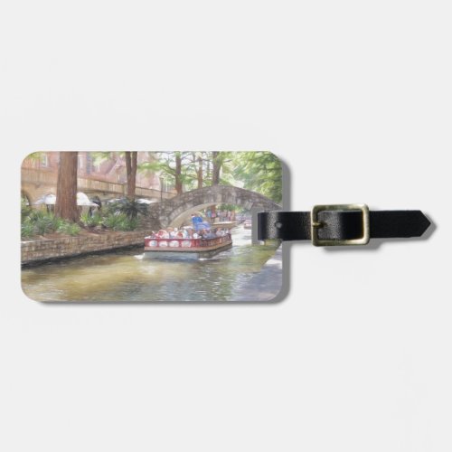 San Antonio River Walk Luggage Tag