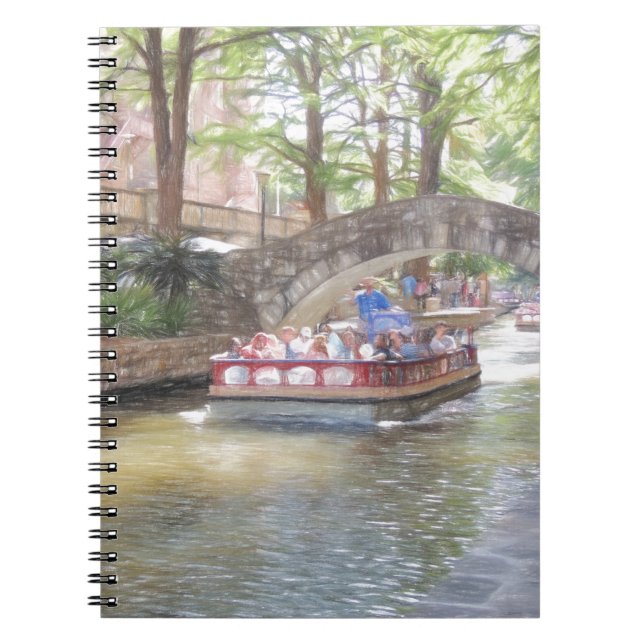 San Antonio River Walk Notebook (Front)