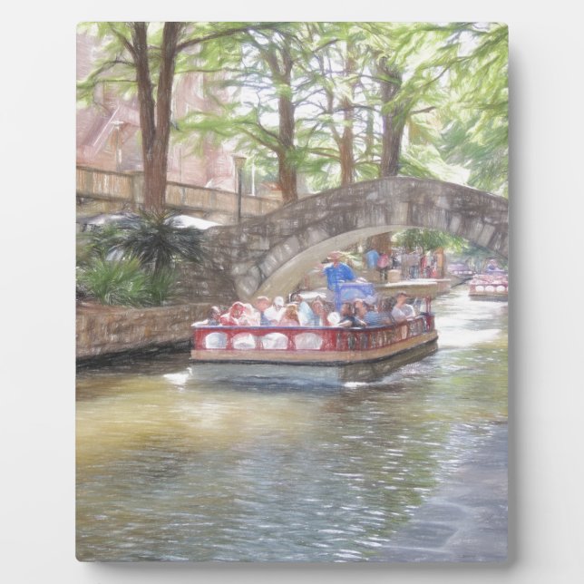 San Antonio River Walk Plaque (Front)