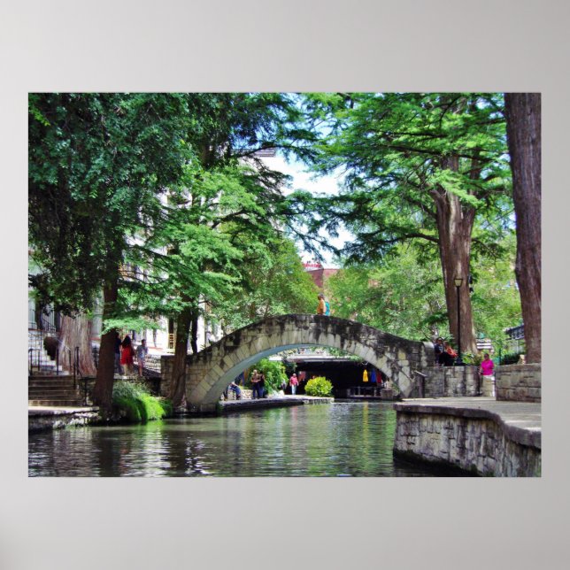 San Antonio River Walk Poster (Front)