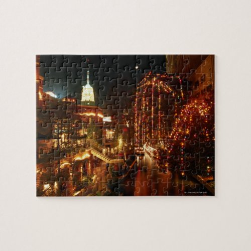 San Antonio Riverwalk at Night Jigsaw Puzzle