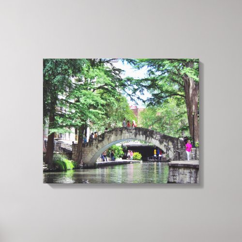 San Antonio Riverwalk Canvas Print