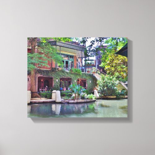 San Antonio Riverwalk Canvas Print