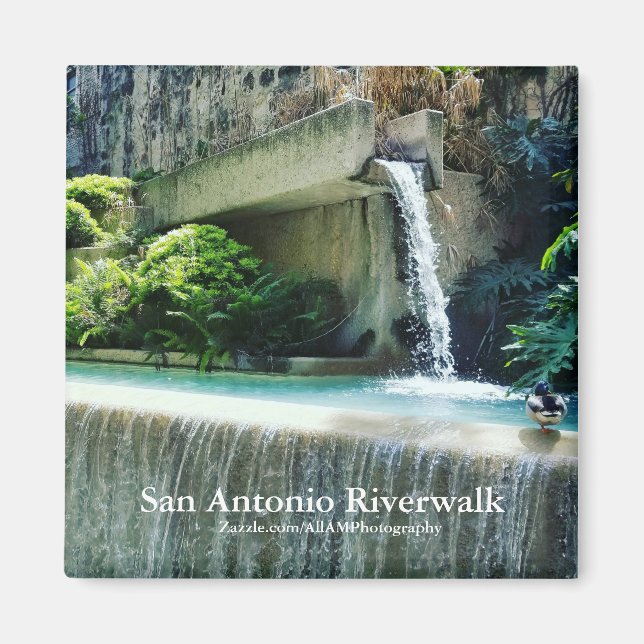 San Antonio Riverwalk Magnet (Front)