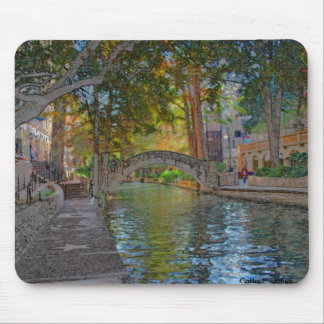San Antonio Riverwalk Mouse Pad