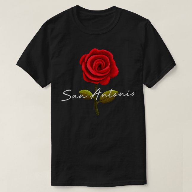 San Antonio Rose T-Shirt (Design Front)