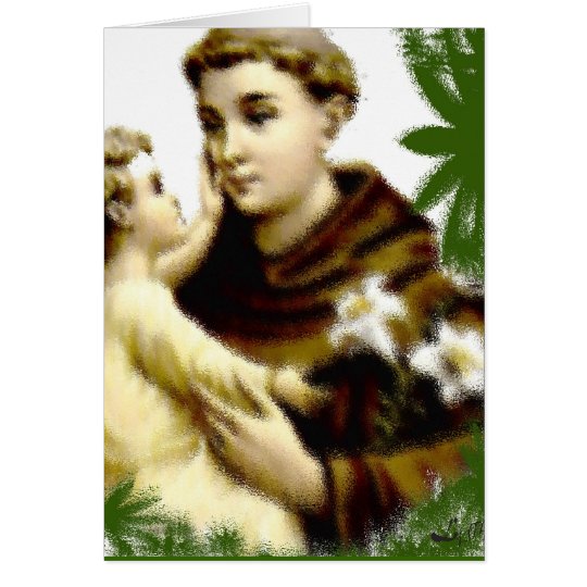 SAN ANTONIO/ ST ANTHONY CARD