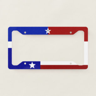 San Antonio (Texas) city flag License Plate Frame