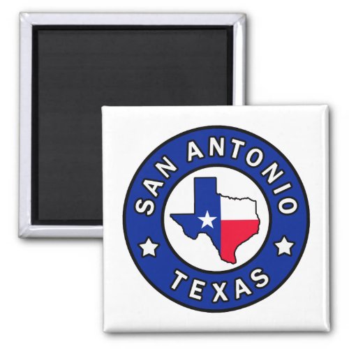 San Antonio Texas Magnet
