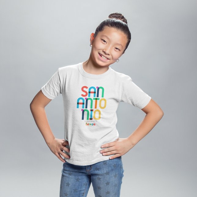 San Antonio Texas Mid Century, Pop Art, T-Shirt (Creator Uploaded)