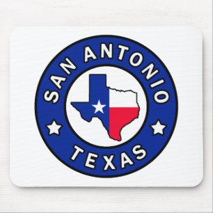 San Antonio Texas Mouse Pad