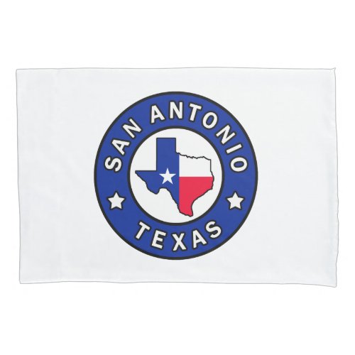 San Antonio Texas Pillow Case