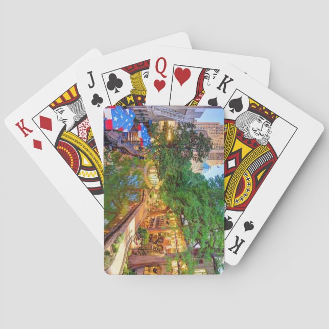 San Antonio, Texas Poker Cards (Back)