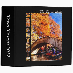 San Antonio, Texas: River Walk Bridge 2" Binder