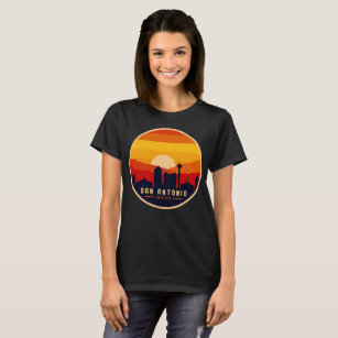 San Antonio Texas Skyline Cityscape Souvenir T-Shirt