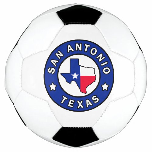 San Antonio Texas Soccer Ball