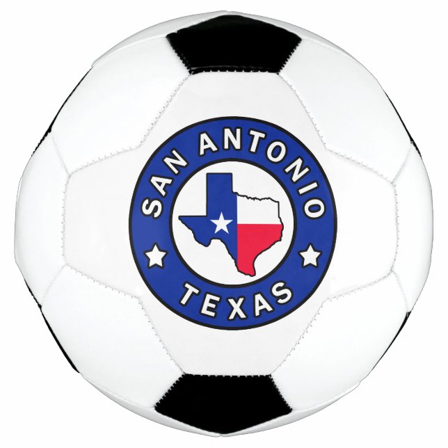 San Antonio Texas Soccer Ball (Front)