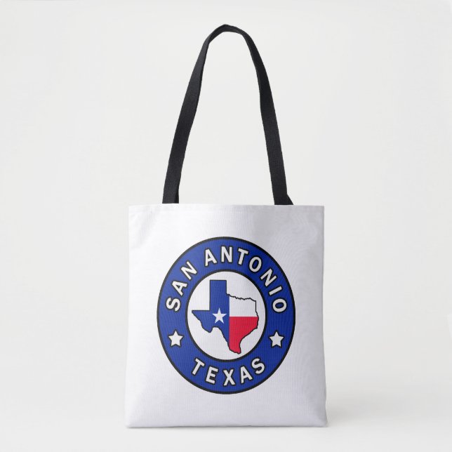 San Antonio Texas Tote Bag (Front)