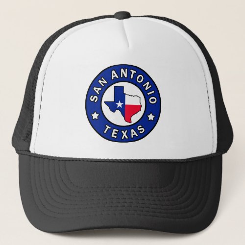 San Antonio Texas Trucker Hat