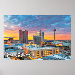 San Antonio, Texas, United States Poster