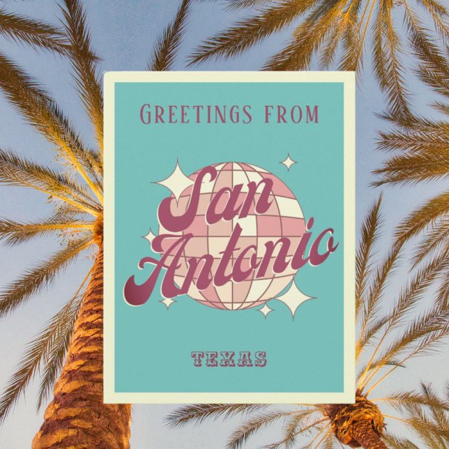 San Antonio Texas vacation retro Postcard (Creator Uploaded)