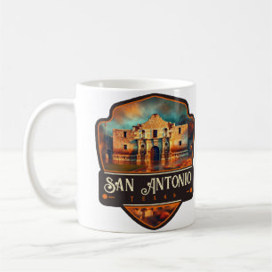 San Antonio, Texas Vintage Coffee Mug
