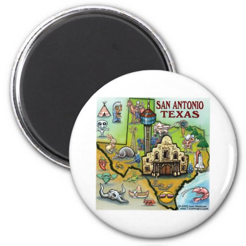 San Antonio TX Magnet