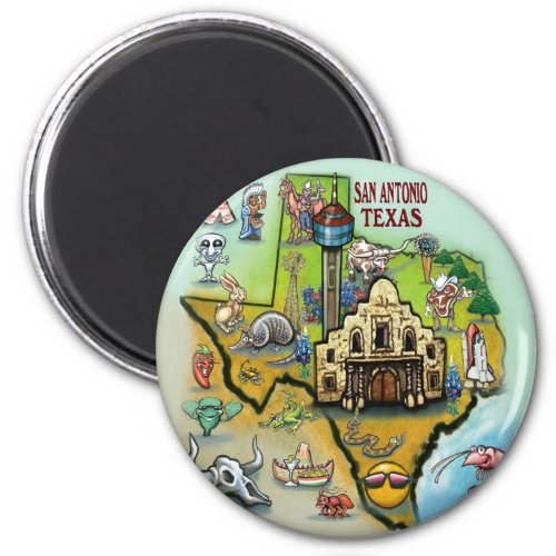 San Antonio TX Magnet