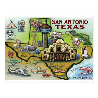 San Antonio Texas Postcards | Zazzle