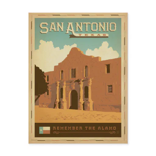 San Antonio, TX Postcard