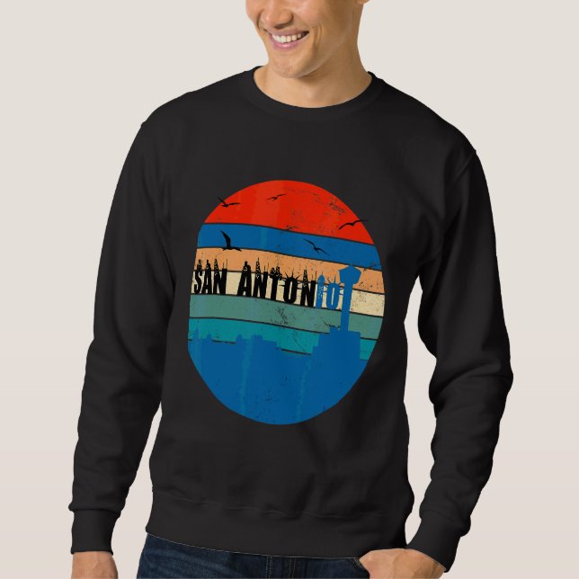 San Antonio Tx Sweatshirt (Front)