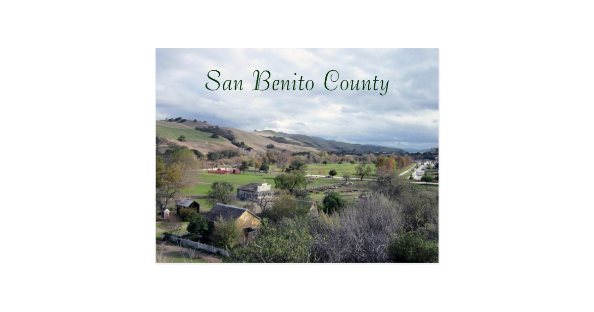 San Benito County Historical and Recreational Park Postcard