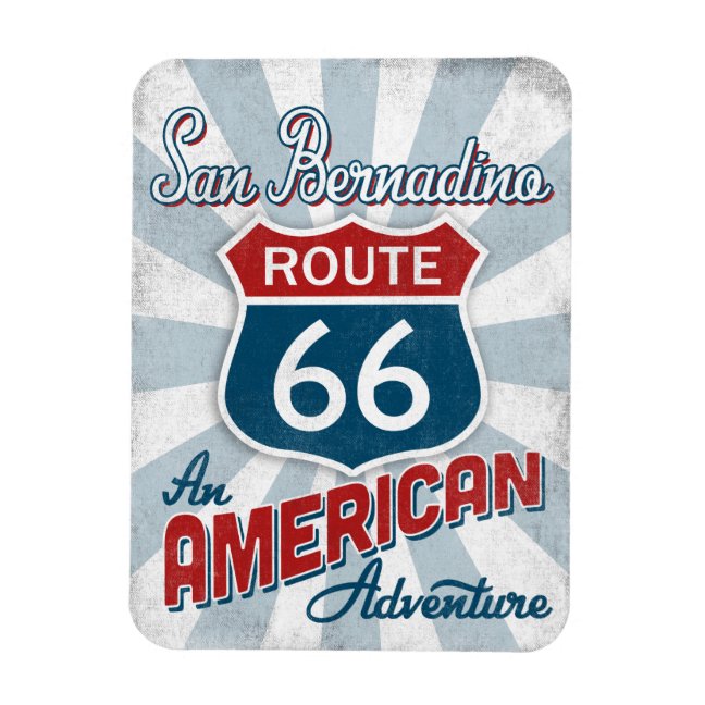 San Bernadino California Magnet - Route 66