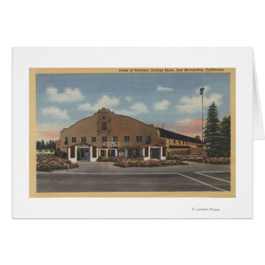 San Bernardino, CA - Home of the National Orange (Front Horizontal)