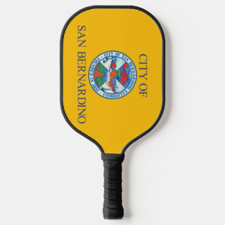 San Bernardino (California) City flag Pickleball Paddle