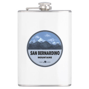 San Bernardino Mountains California Camping Flask