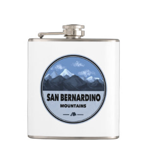 San Bernardino Mountains California Camping Flask
