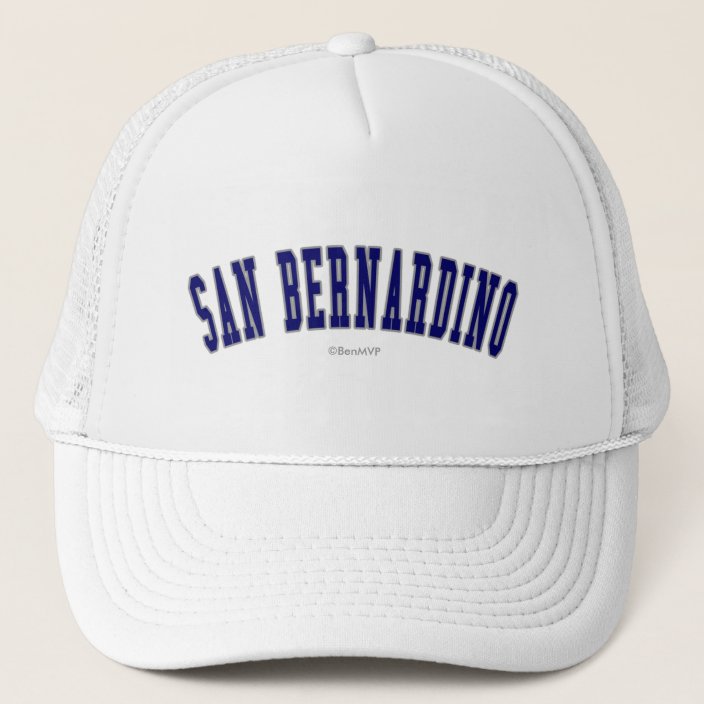 San Bernardino Trucker Hat